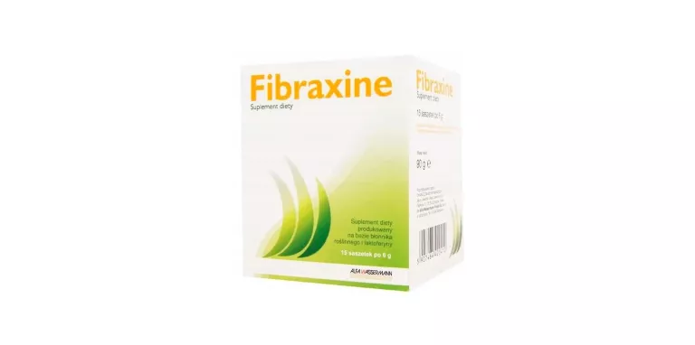 FIBRAXINE BŁONNIK ROZPUSZCZALNY 15 SASZETEK PO 6 G