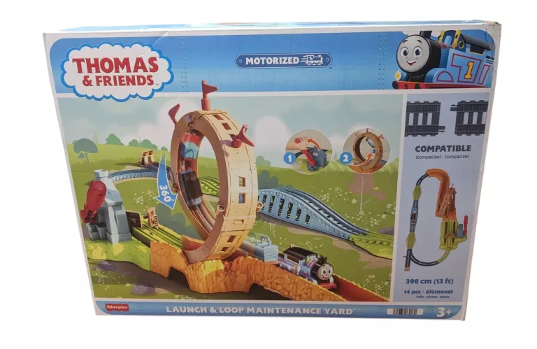FISHER PRICE TOMEK I PRZYJACIELE EPICKA PĘTLA BUDOWA HJL20 Z OPAKOWANIEM