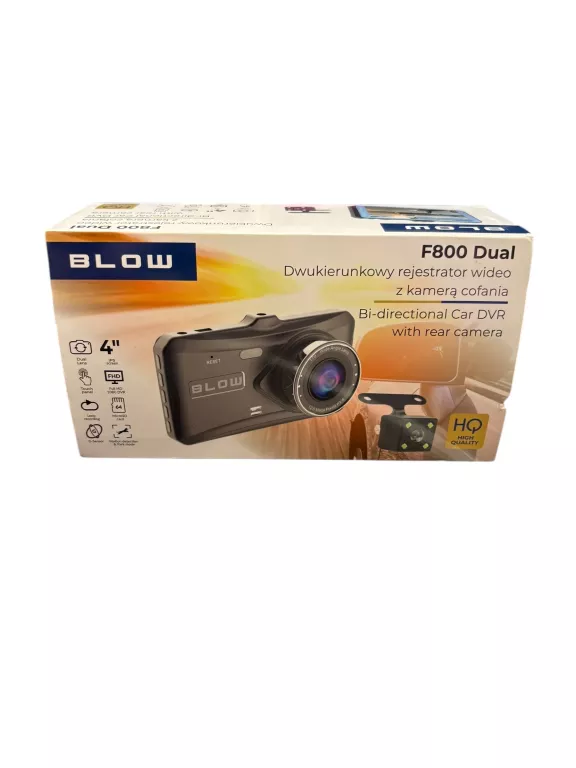 WIDEOREJESTRATOR FULL HD KAMERA COFANIA BLOW F800 DUAL