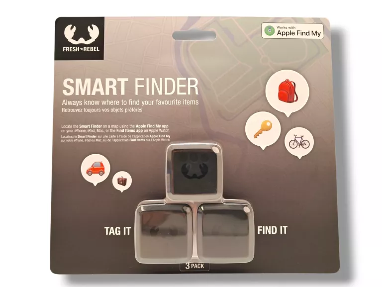 3 X LOKALIZATOR FRESH 'N REBEL SMART FINDER CZARNY