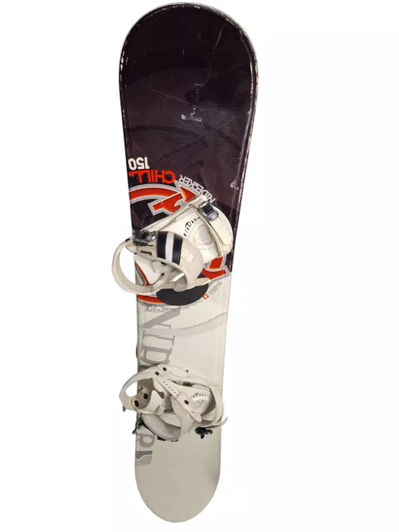 NIDECKER CHILL DESKA SNOWBOARDOWA Z WIĄZANIAMI 150