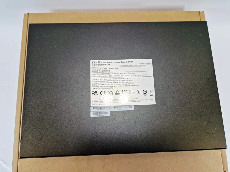 ZYXEL 24-PORTOWY SWITCH | ETHERNET SWITCH | GS1900-24EP | 24 PORTY