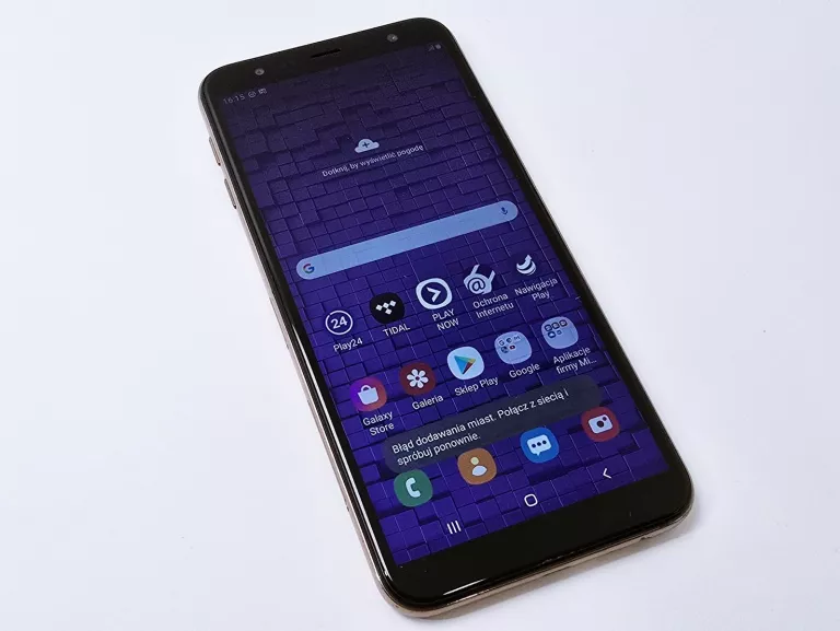 TELEFON SAMSUNG GALAXY J4+ 2/32GB 6" ZŁOTY