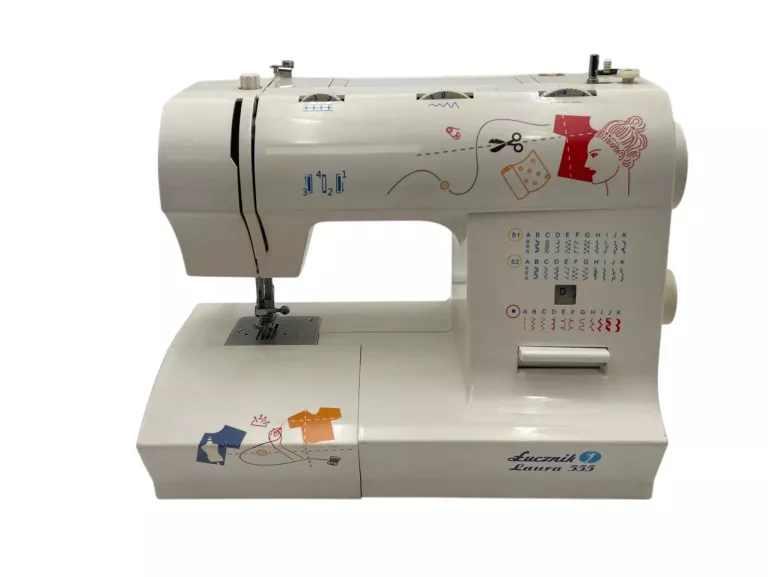 MASZYNA DO SZYCIA ŁUCZNIK LAURA 555 70W 230V