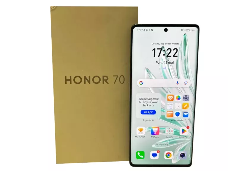 TELEFON HONOR 70 8/256GB 6.67" 4800 MAH - NA CZĘŚCI!