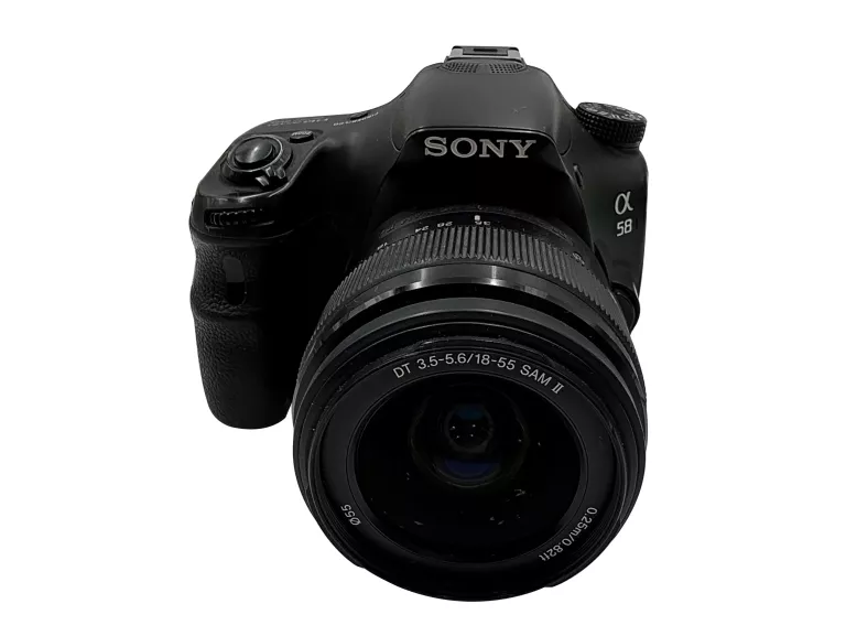 APARAT SONY ALPHA SLT-A58 + SONY DT 18-55MM SAM II - PRZEBIEG 33K!