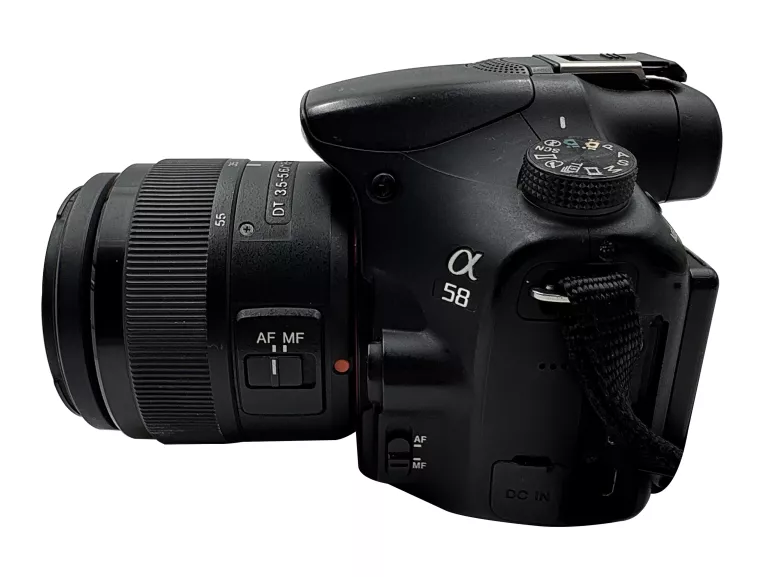 APARAT SONY ALPHA SLT-A58 + SONY DT 18-55MM SAM II - PRZEBIEG 33K!