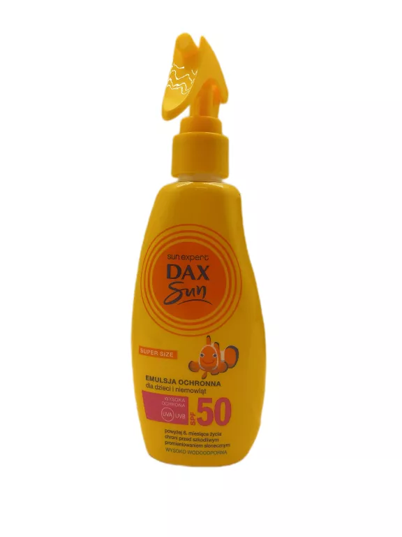 DAX SUN EMULSJA OCHRONNA DLA DZIECI I NIEMOWLĄT SPF50 SPRAY 200ML