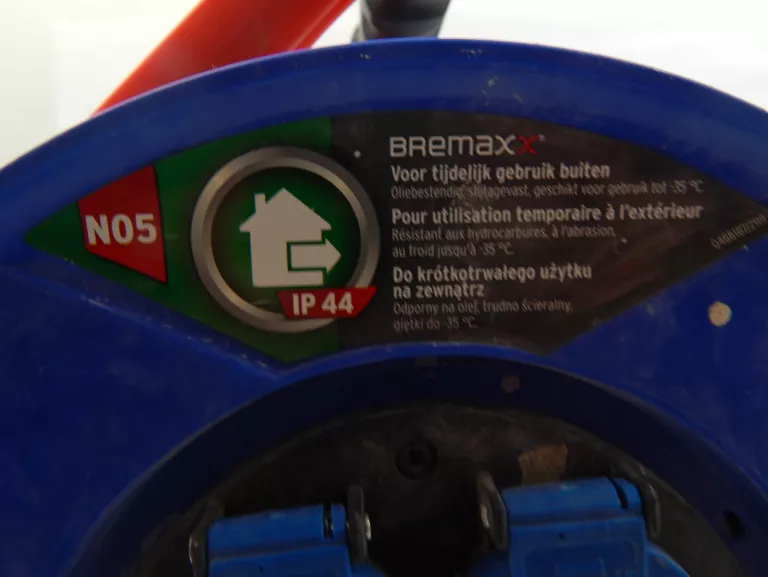 PRZEDŁUŻACZ BĘBNOWY BRENNENSTUHL 25 M 4 SZT. GNIAZD CZARNY