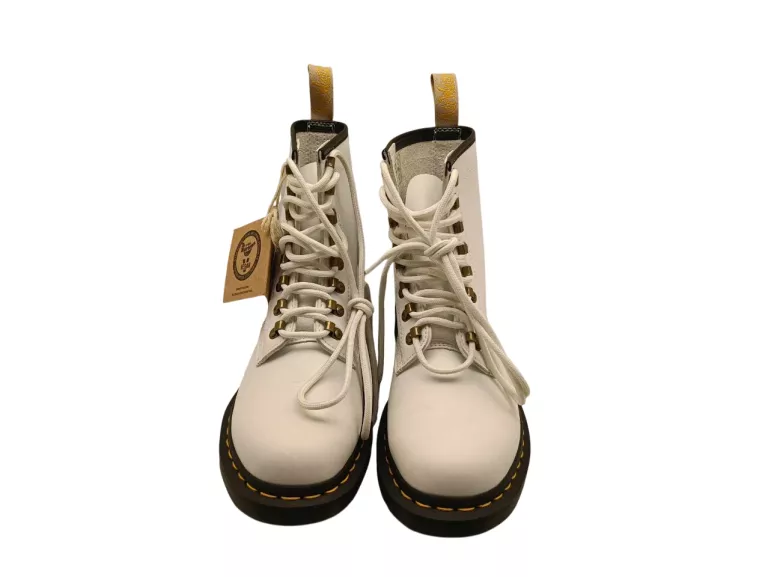 BUTY DR.MARTENS BIAŁE SZNUROWANE DAMSKIE ROZMIAR 37 Z METKĄ