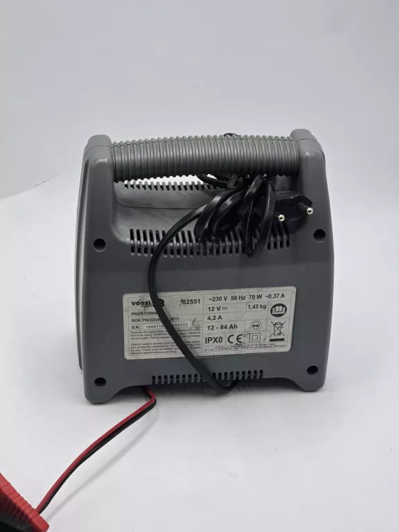 PROSTOWNIK VOREL 82551 12V 6A 84AH PUDEŁKO