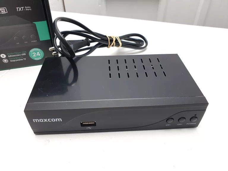 DEKODER MAXCOM MAXTV-T2 PUDELKO