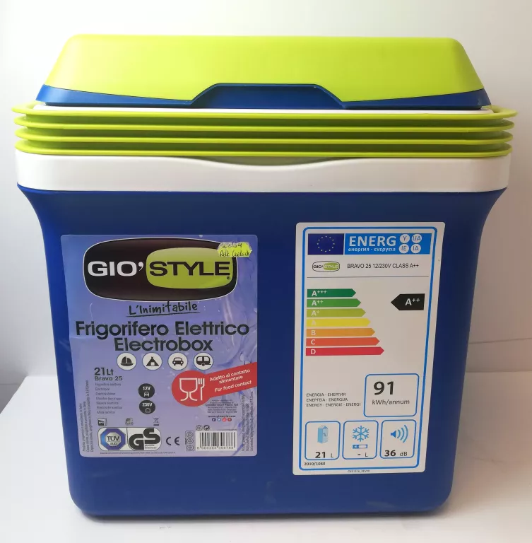 LODÓWKA TURYSTYCZNA GIO STYLE BRAVO 25, 21 L