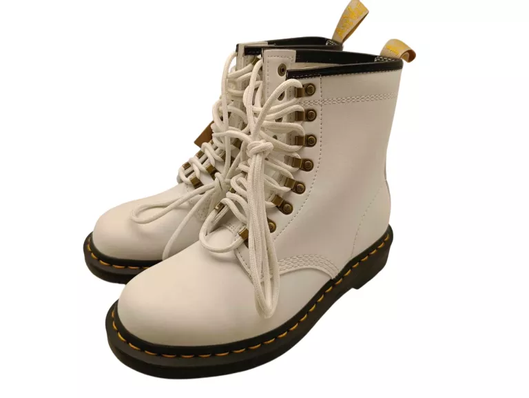 BUTY DR.MARTENS BIAŁE SZNUROWANE DAMSKIE ROZMIAR 37 Z METKĄ