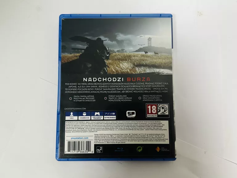 GRA PS 4 GHOST OF TSUSHIMA
