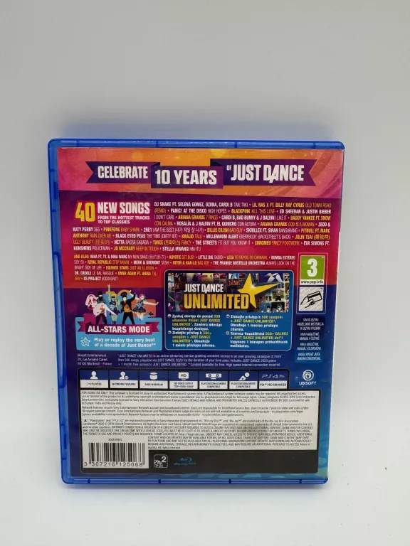 GRA NA PS4 JUST DANCE 2020