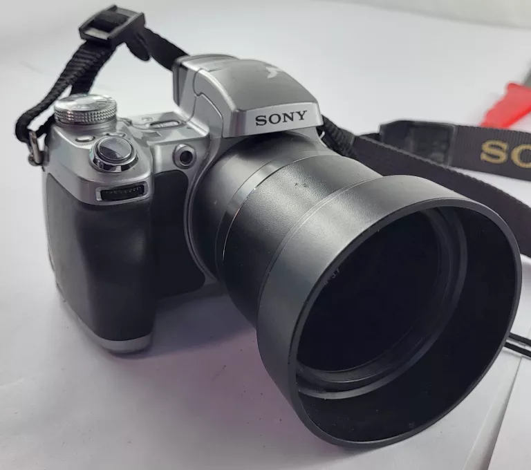 APARAT SONY CYBER-SHOT DSC-H1 OBIEKTYW F=6.0-72.0MM 1:2.8-3.7 12X