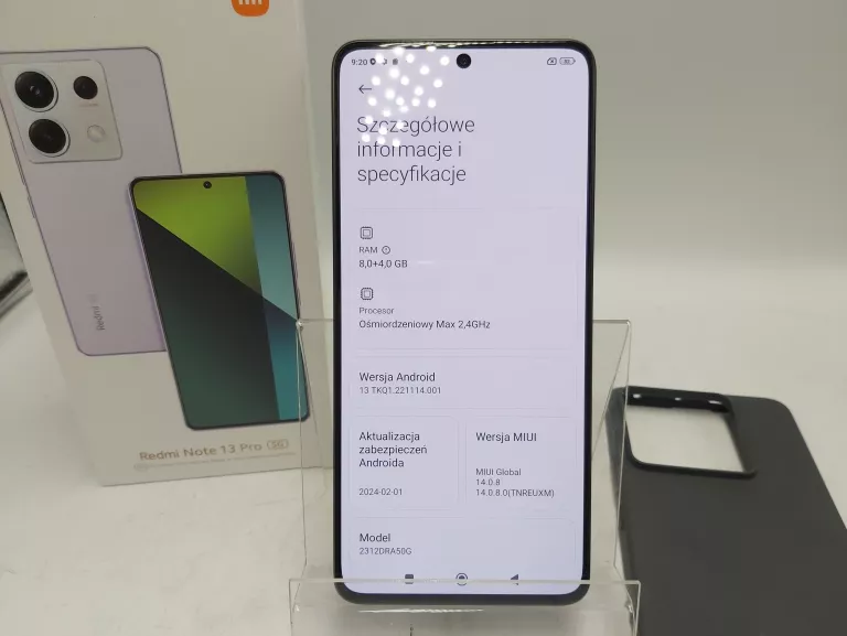 TELEFON XIAOMI REDMI NOTE 13 PRO 5G 8/256GB 5G, DUAL SIM, BDB!!!!