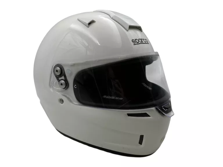 KASK INTEGRALNY SPARCO SKY KF-5W KEVLAR/FIBERGLASS BIAŁY