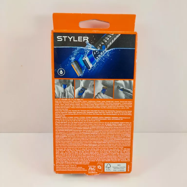 MASZYNKA GILLETTE FUSION PROGLIDE STYLER 4W1 DO CIAŁA I BRODY