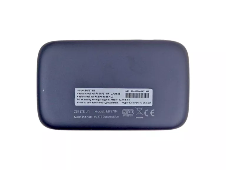 ROUTER MOBILNY ZTE MF971R LTE CZARNY