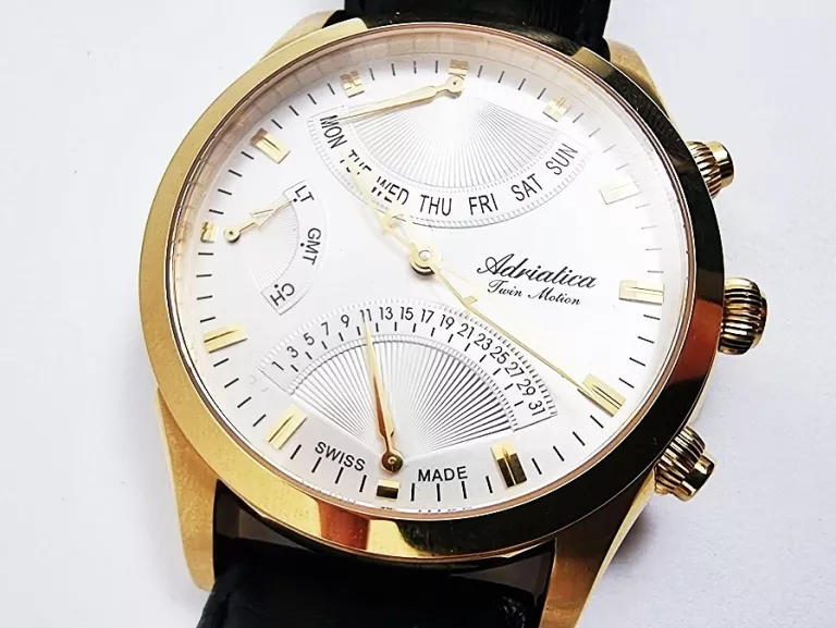 ZEGAREK ADRIATICA CHRONO TWIN MOTION A1191.1213CH + PUDEŁKO