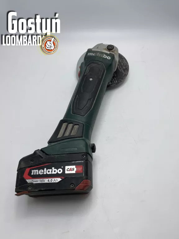 SZLIFIERKA KĄTOWA METABO W 18 LTX 125 QUICK KOMPLET!