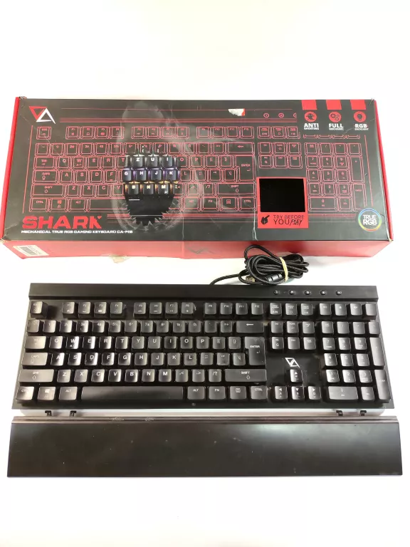 KLAWIATURA CALIFORNIA ACCESS SHARK CA-1418 JIXIAN RED