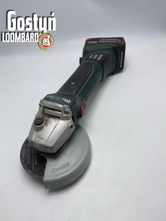 SZLIFIERKA KĄTOWA METABO W 18 LTX 125 QUICK KOMPLET!