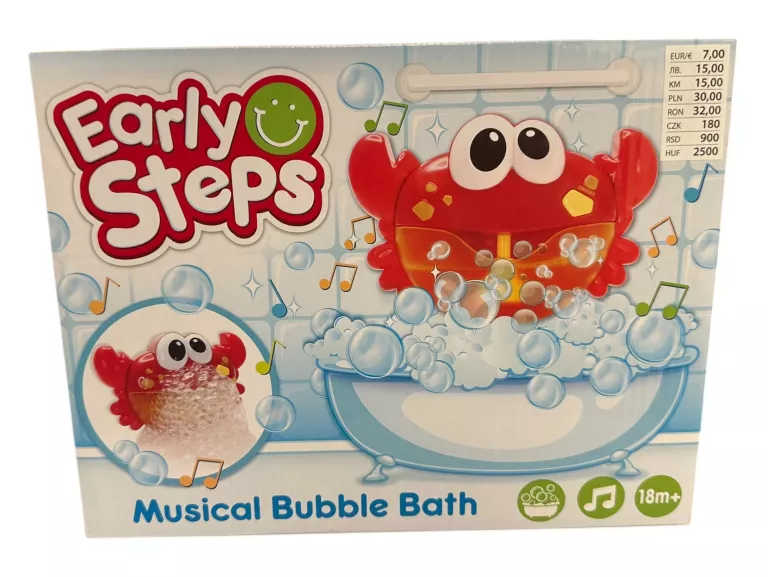 EARLY STEPS MUSICAL BUBBLE BATH