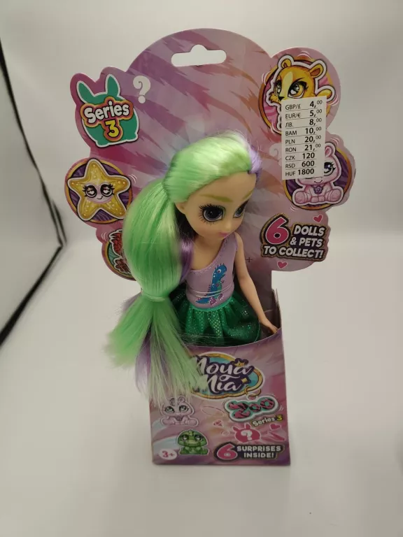 LALKA MOYA MIA ZOO SERIES 3