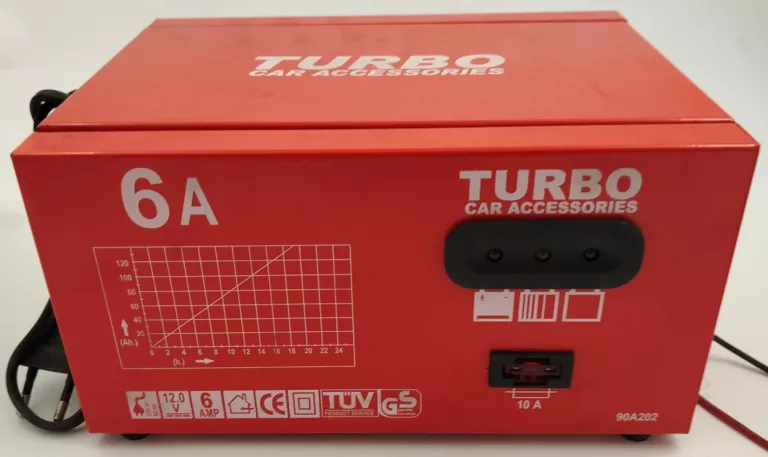 PROSTOWNIK TURBO CAR ACCESSORIES 6A 6V 12V 90A202
