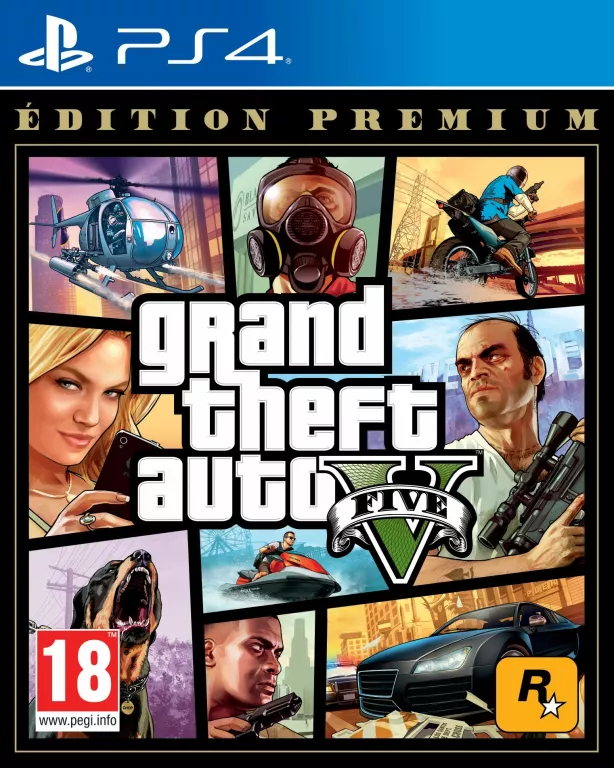 GRAND THEFT AUTO V PREMIUM EDITION SONY PLAYSTATION 4 (PS4)