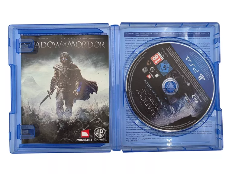 GRA PS4 SHADOW OF MORDOR GOTY