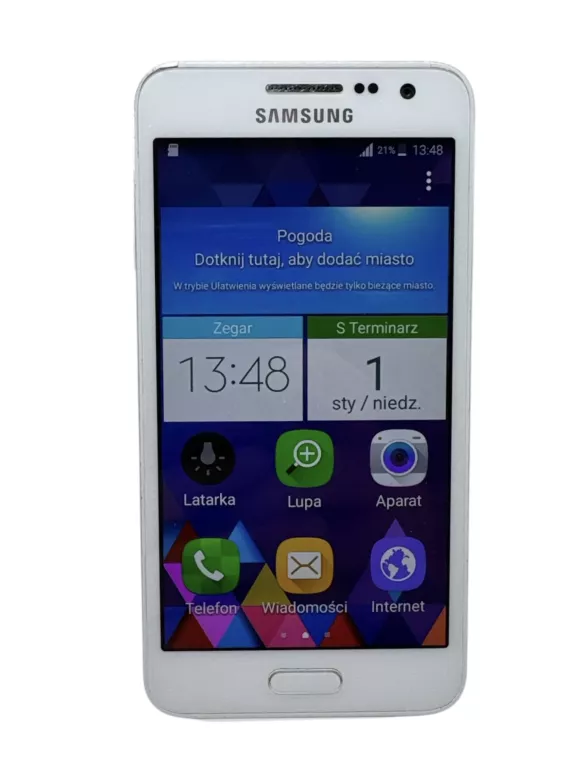 TELEFON SAMSUNG GALAXY A3 2017 1,5 GB / 16 GB BIAŁY
