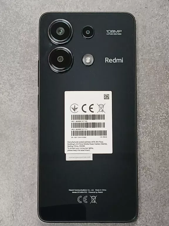 TELEFON XIAOMI REDMI NOTE 13 8/256