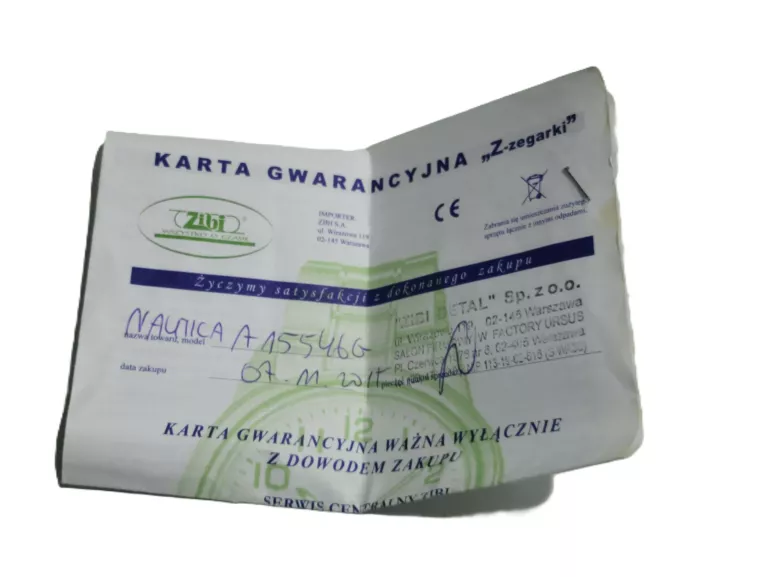 ZEGAREK NAUTICA A15546G
