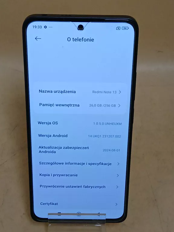 TELEFON XIAOMI REDMI NOTE 13 8/256