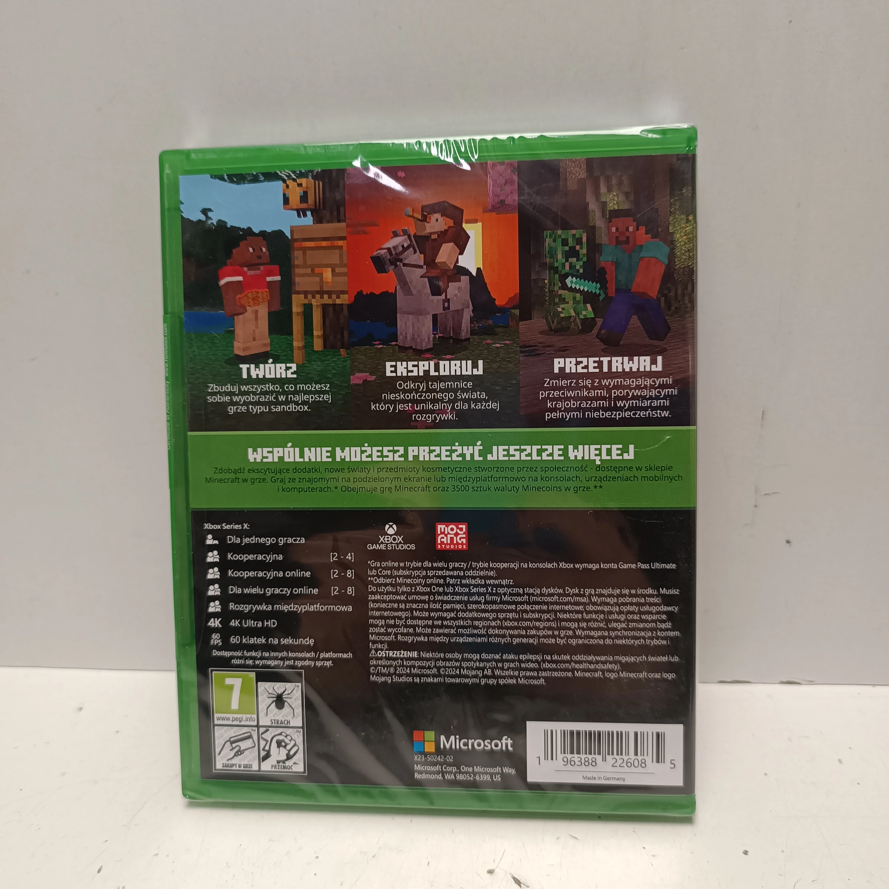 minecraft-claymore-xbox-series-x-xbox-one-ean-gtin-0196388226085