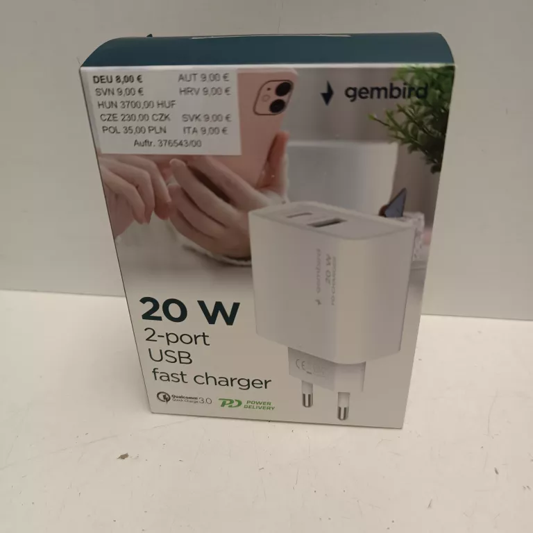 ŁADOWARKA SIECIOWA 20W
