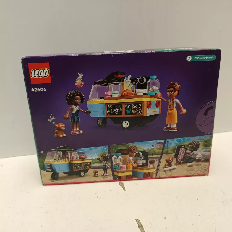 LEGO FRIENDS 42606 MOBILNY STOJAK NA CIASTA PIEKARNIA ROWER