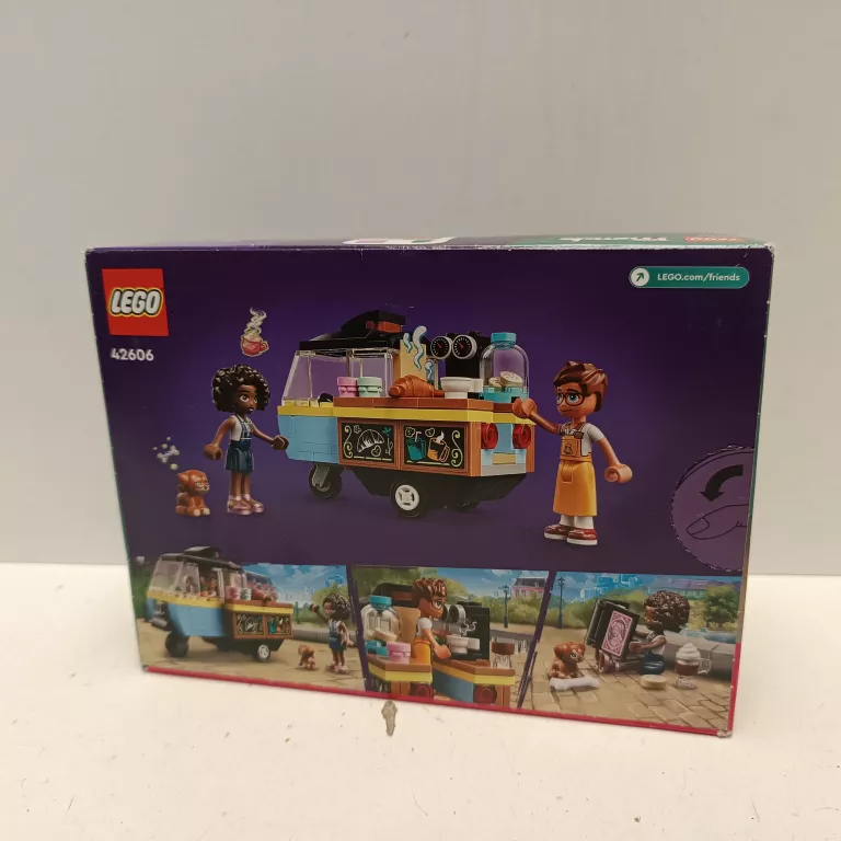 LEGO FRIENDS 42606 MOBILNY STOJAK NA CIASTA PIEKARNIA ROWER