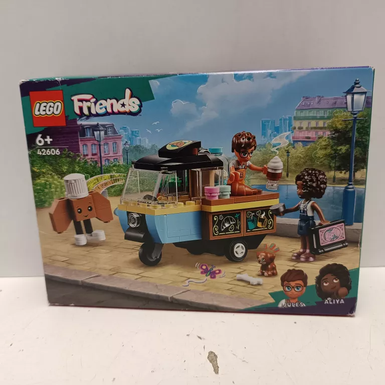 LEGO FRIENDS 42606 MOBILNY STOJAK NA CIASTA PIEKARNIA ROWER