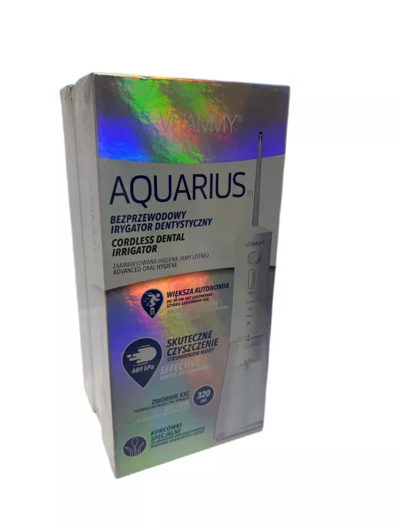 IRYGATOR DENTYSTYCZNY VITAMMY AQUARIUS 2.0 JAK NOWY