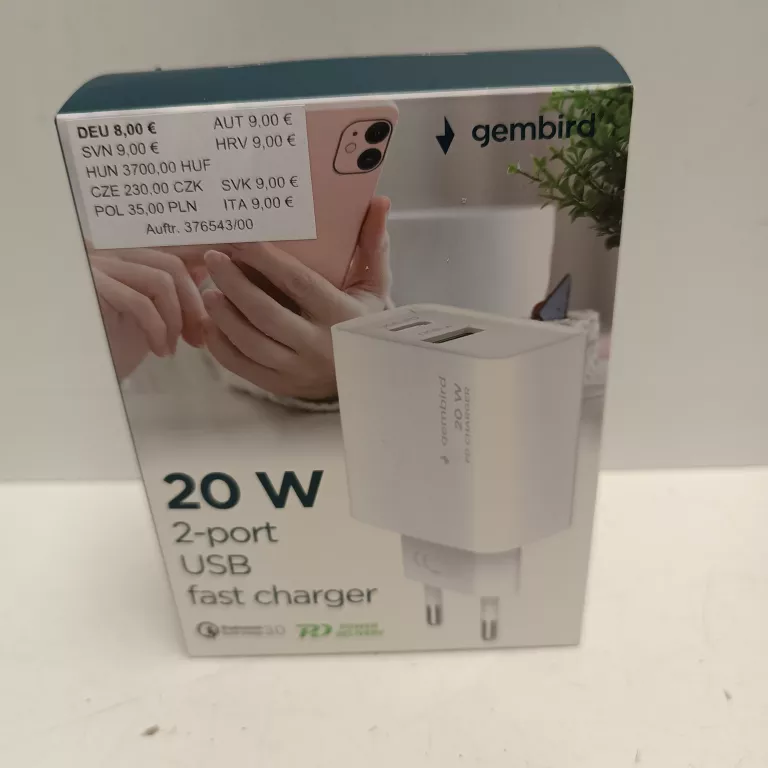 ŁADOWARKA SIECIOWA 20W