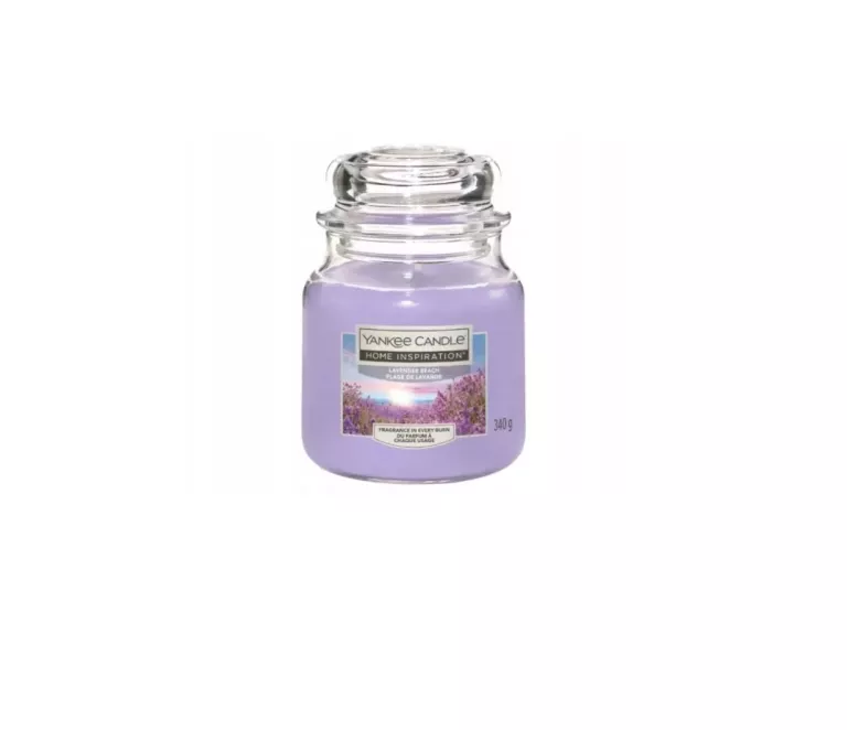YANKEE CANDLE HI ŚWIECA LAVENDER BEACH 340G