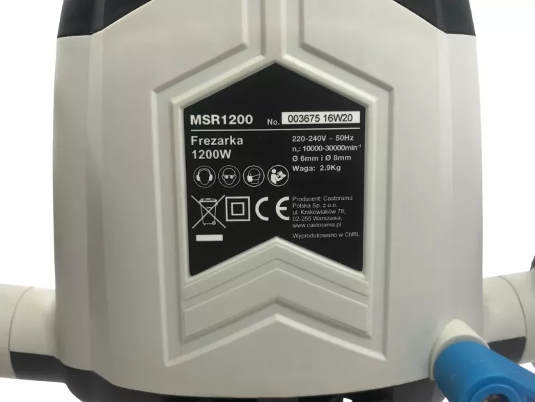 FREZARKA GÓRNOWRZECIONOWA MACALLISTER MSR1200