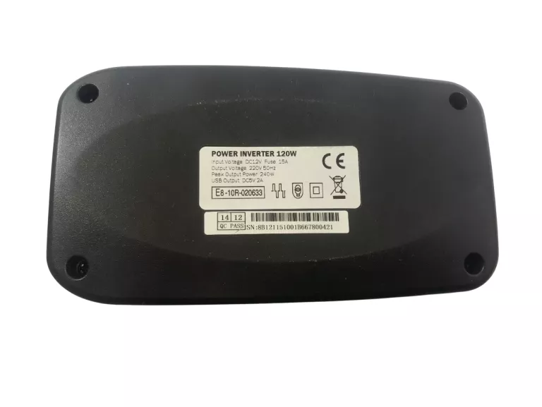 PRZETWORNICA ART 12VDC/230VAC 120W Z PORTEM USB