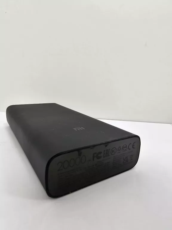 POWERBANK XIAOMI 20000MAH USB-C CZARNY FAST CHARGE