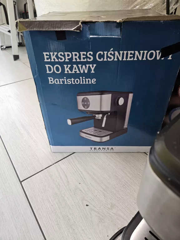 KOLBOWY EKSPRES CIŚNIENIOWY TRANSE BARISTOLINE
